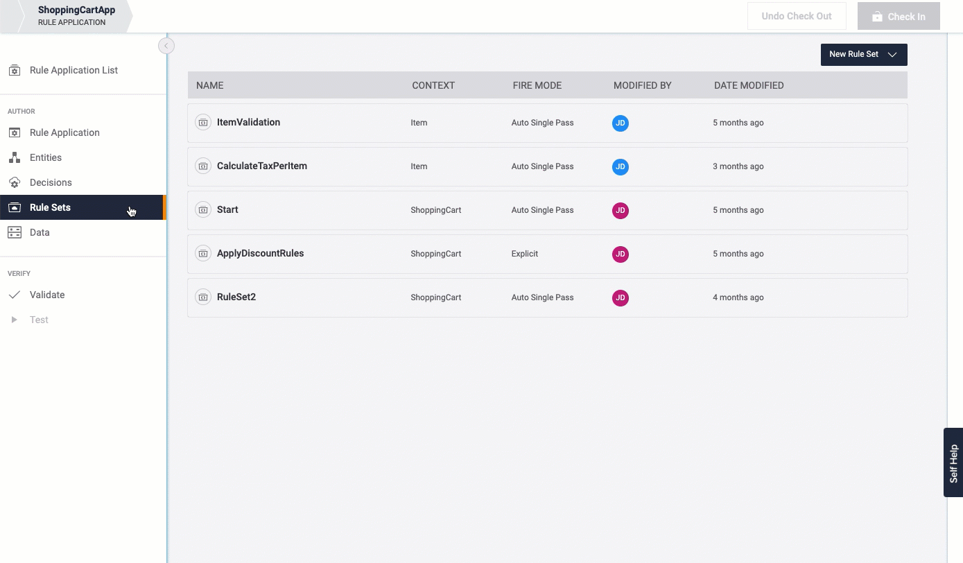 NAvigation of Rule Sets.gif